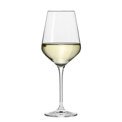 White wine glasses