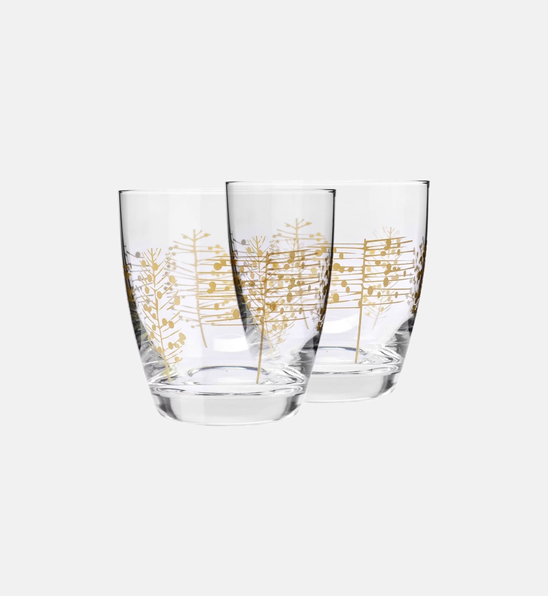 370 ml "Golden Trees" Glasses