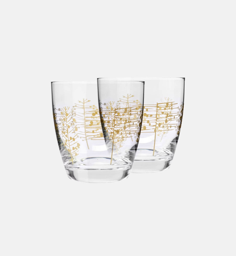 370 ml "Golden Trees" Glasses