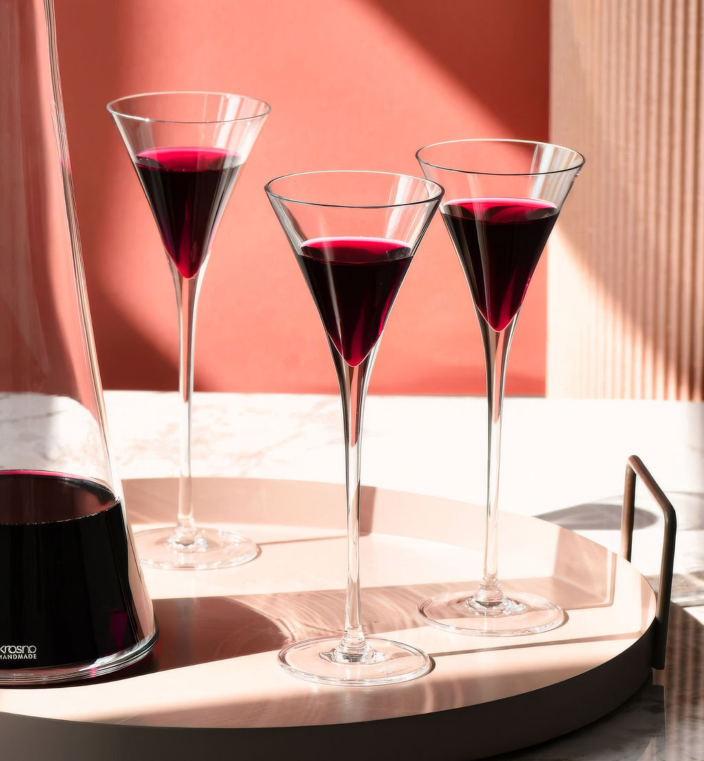 Liqueur glasses with tall stem 50 ml