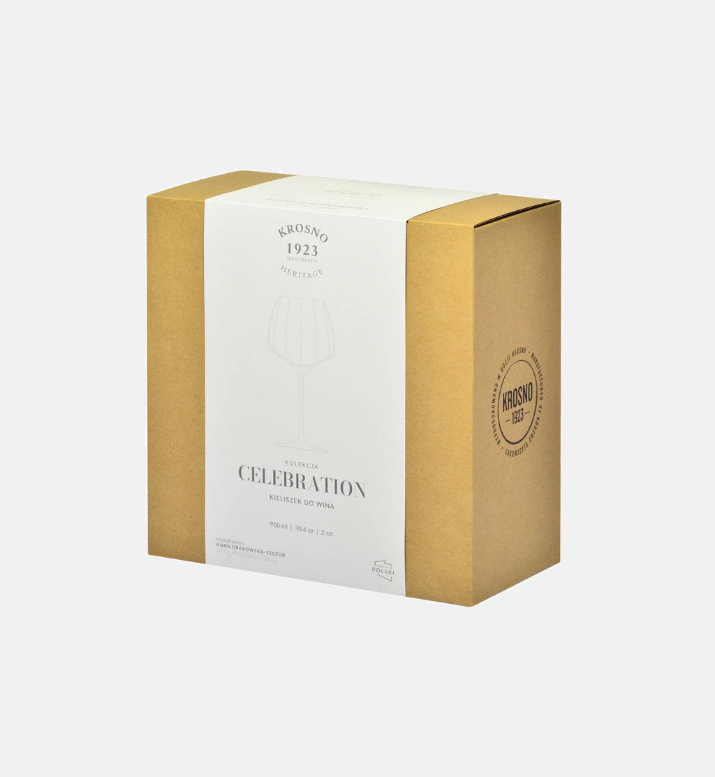 Kryształowe kieliszki do wina 900 ml