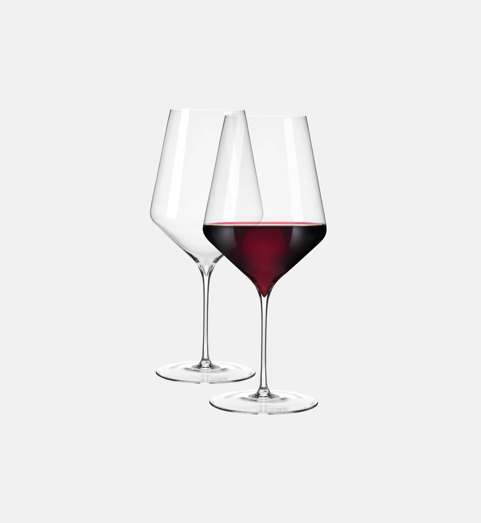 Kryształowe kieliszki do czerwonego wina 600 ml