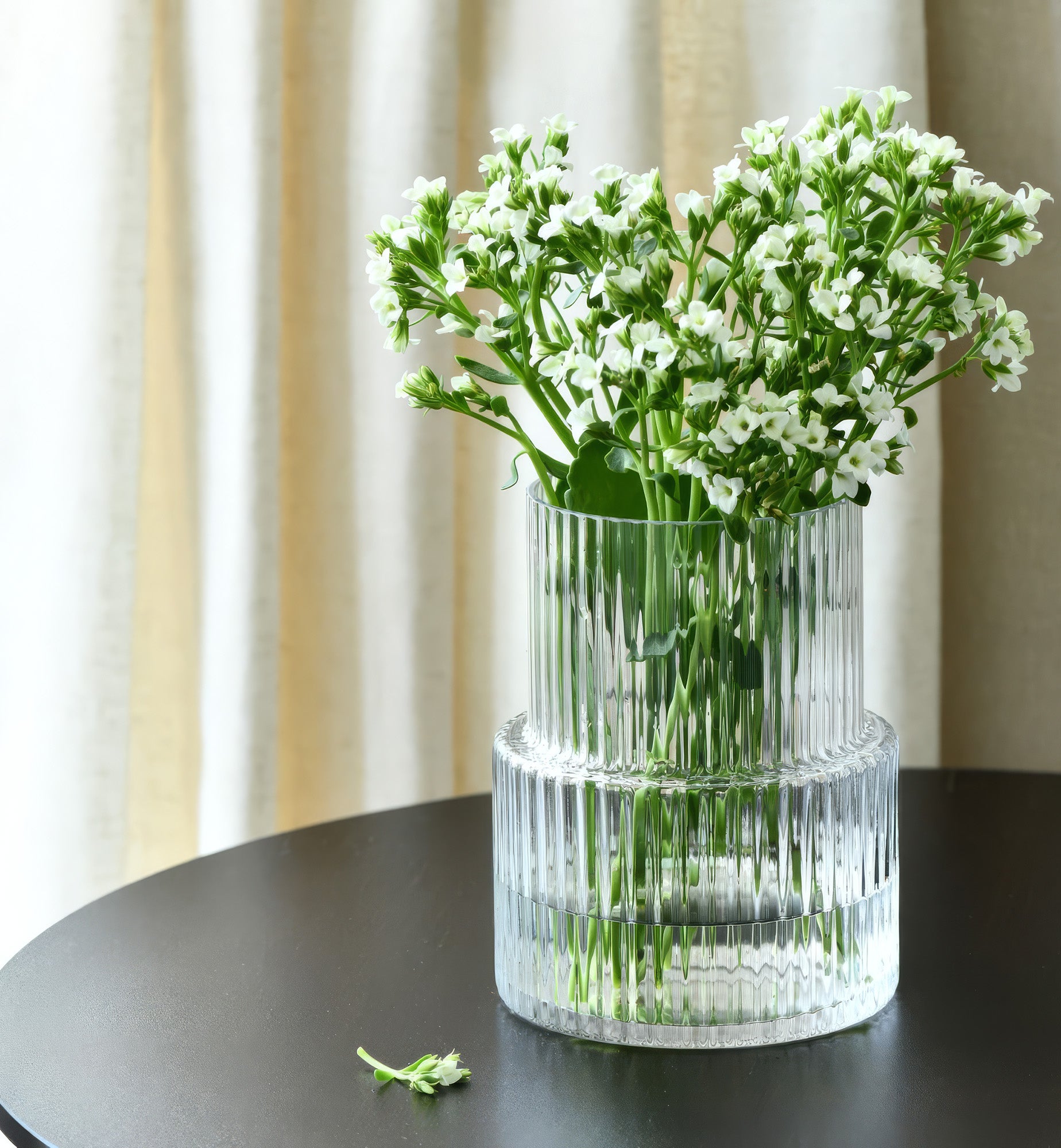 Ryflowany wazon 20 cm