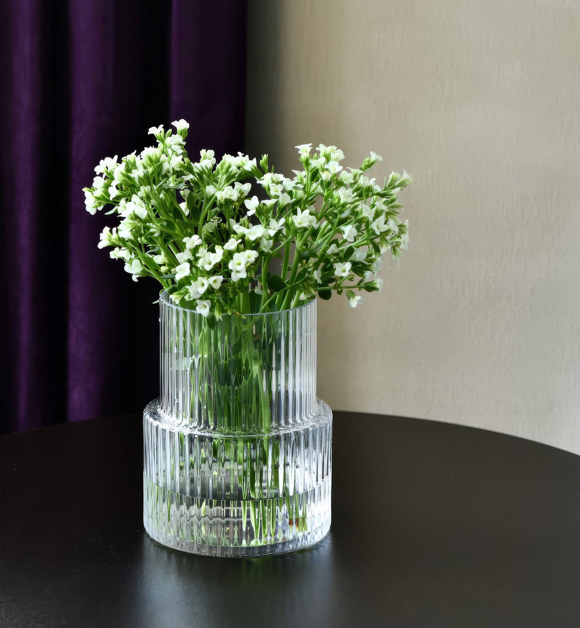 Ryflowany wazon 20 cm