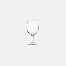 Red wine glasses