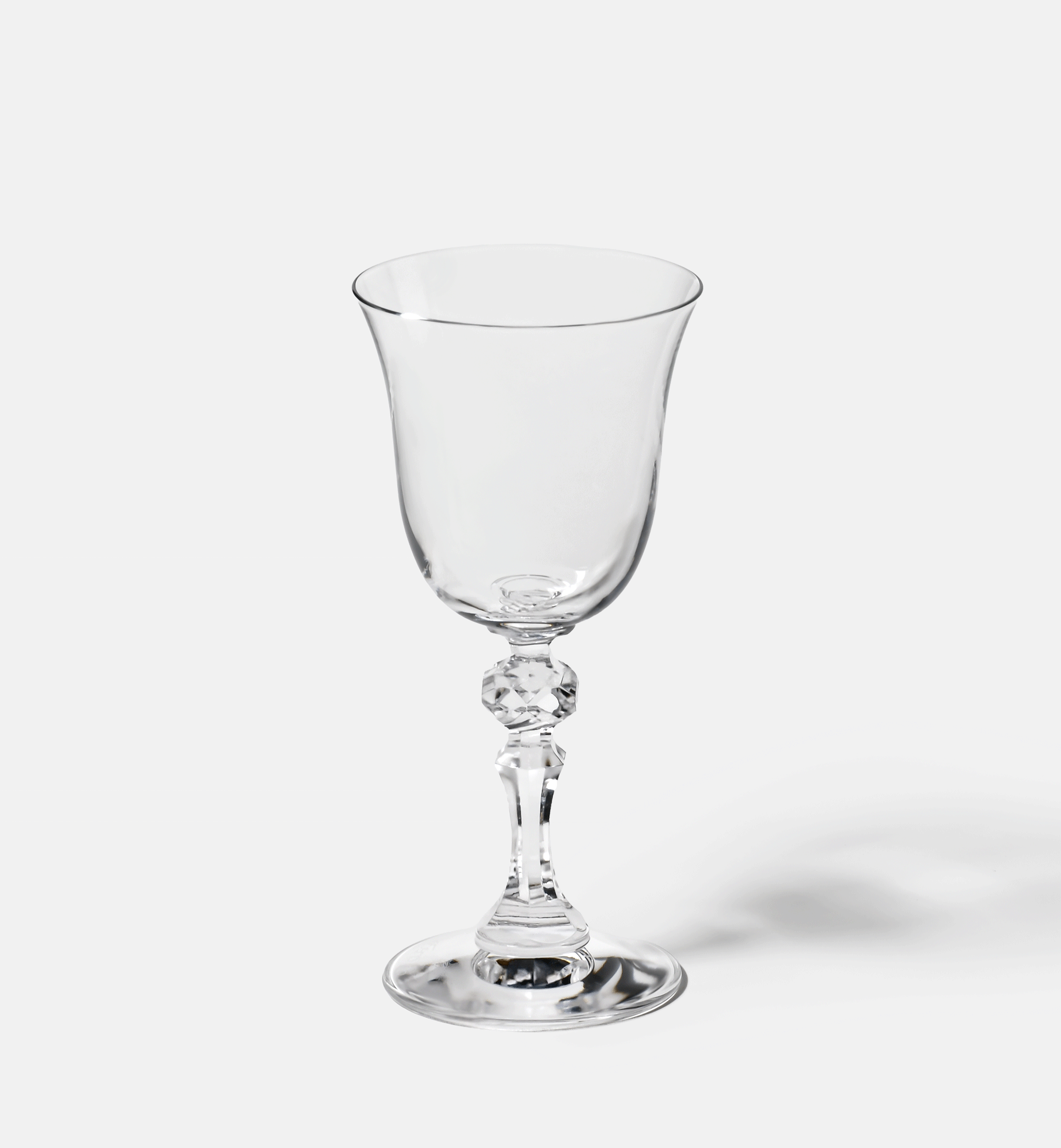 White wine glasses