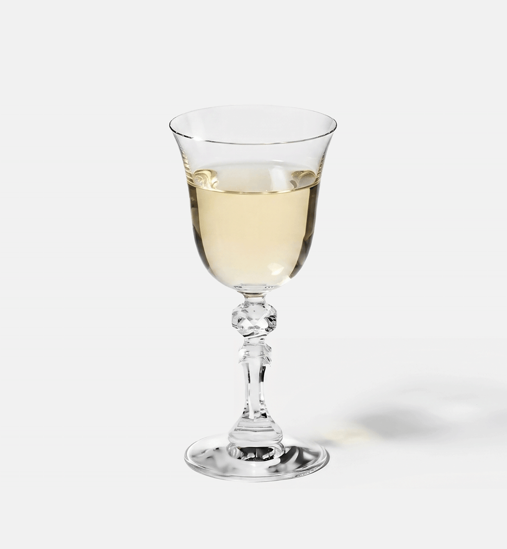 White wine glasses