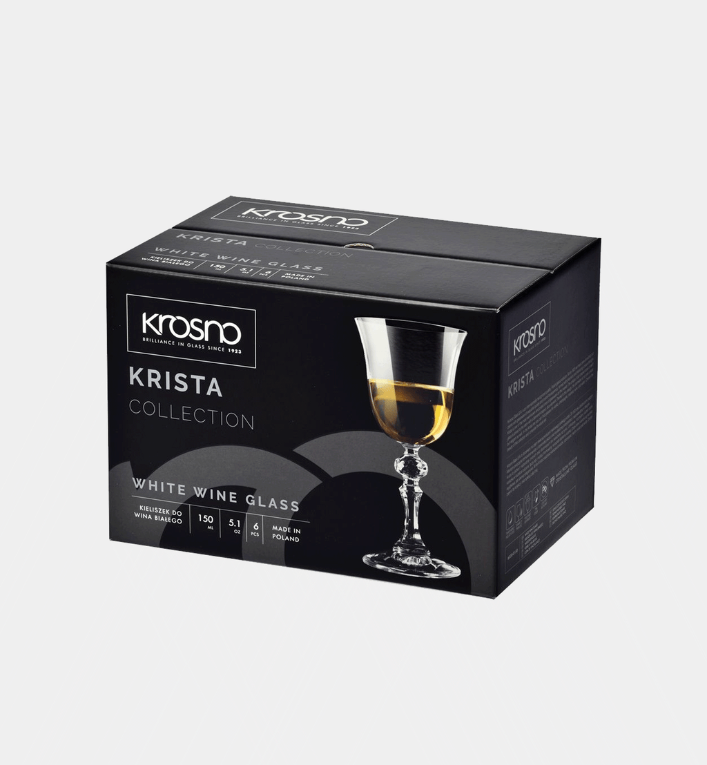 White wine glasses