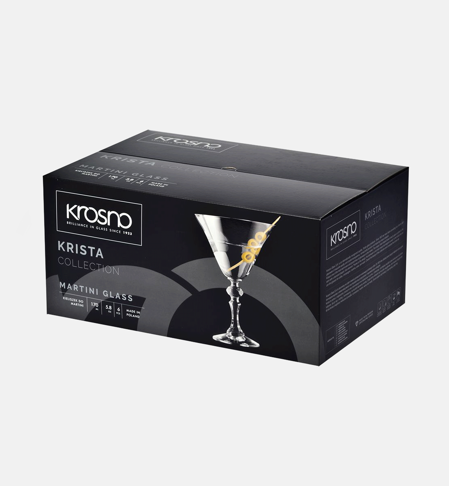 Kieliszki do martini 280 ml