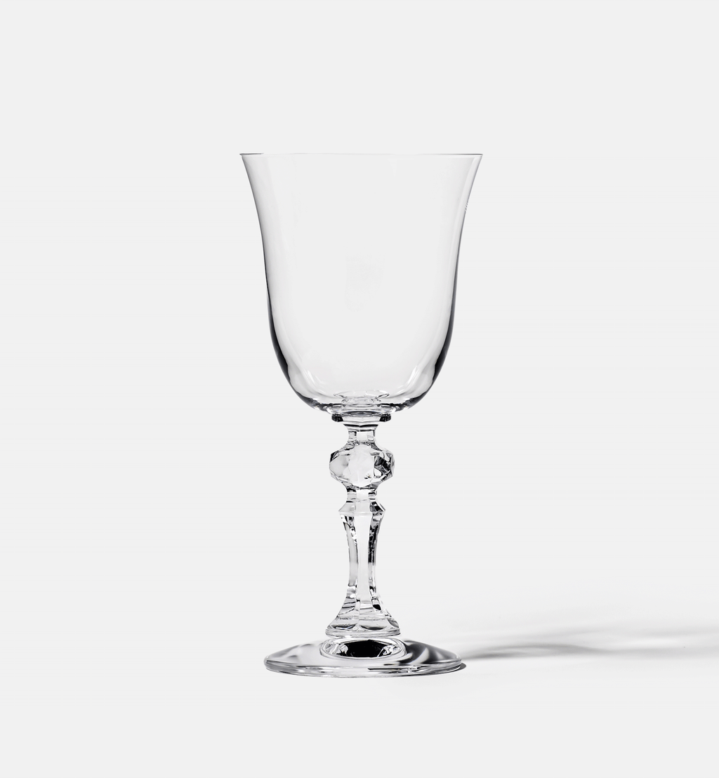 Red wine glasses