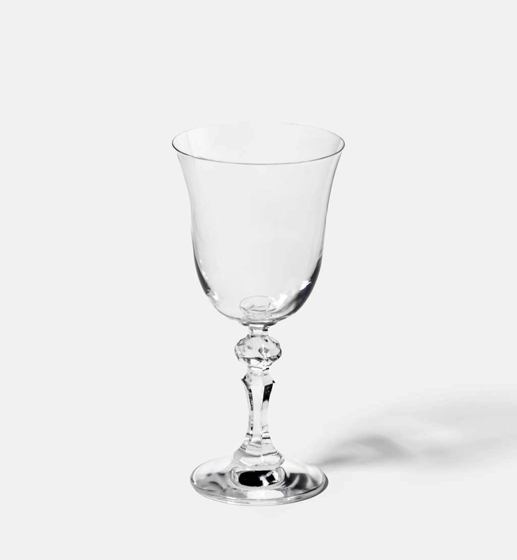 Red wine glasses