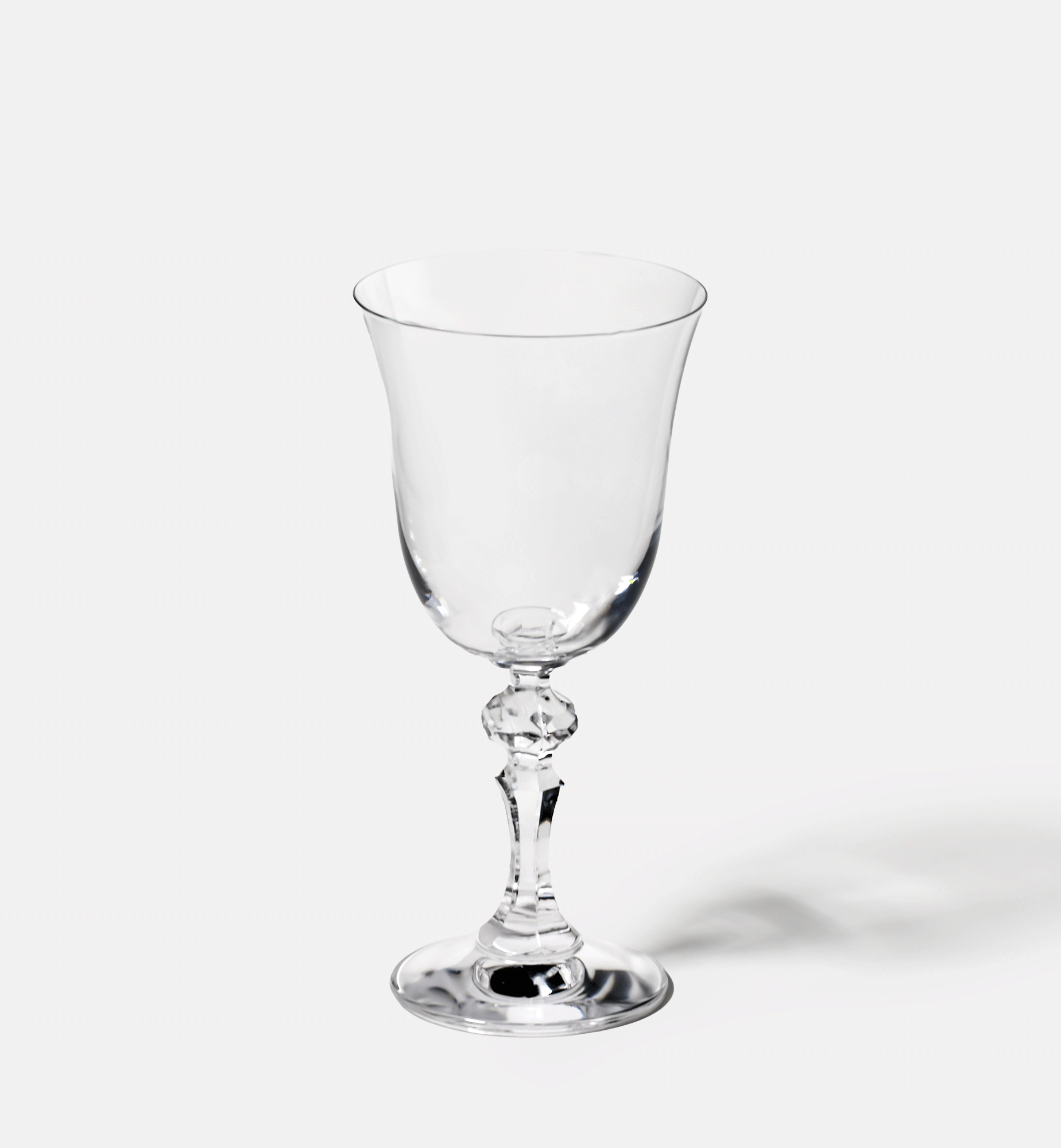 Red wine glasses