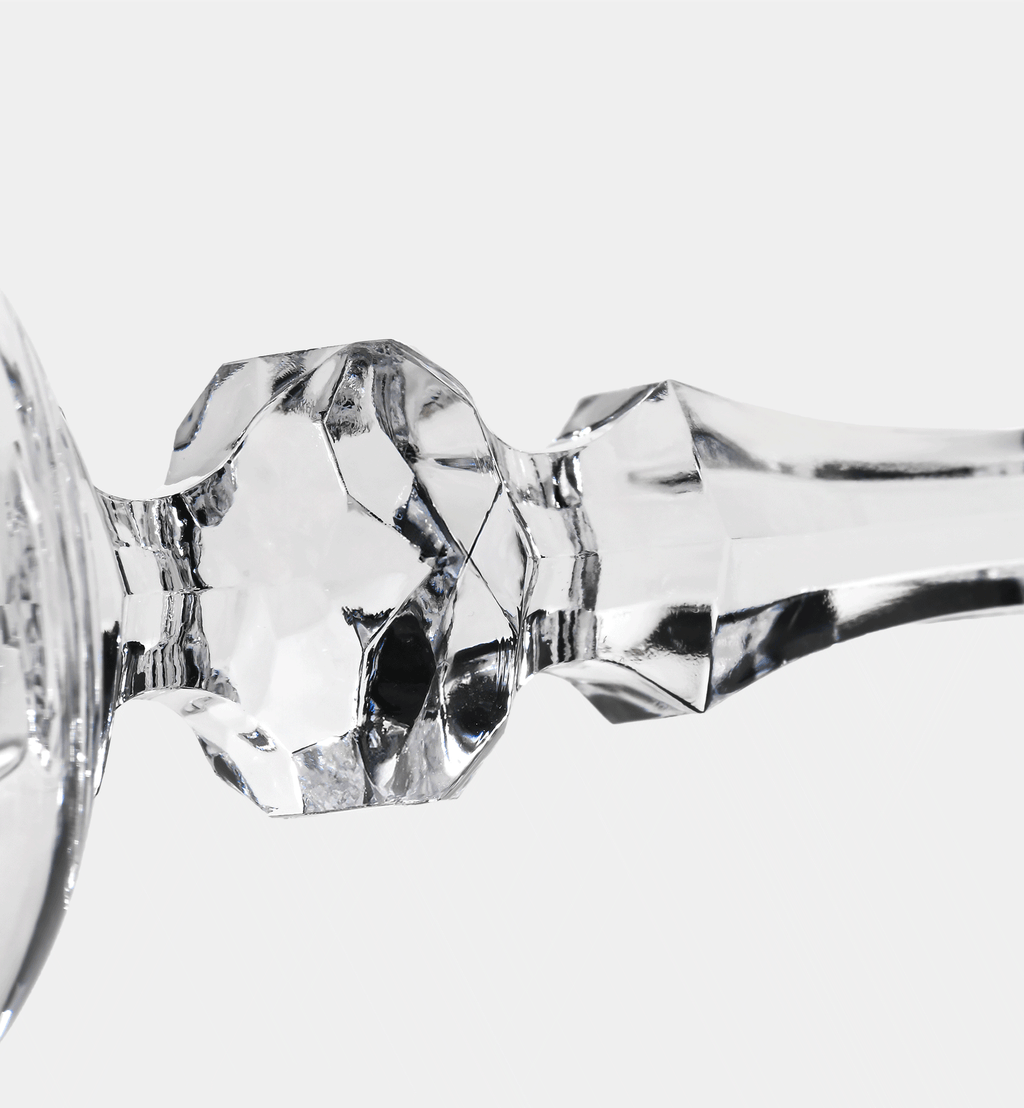 Red wine glasses