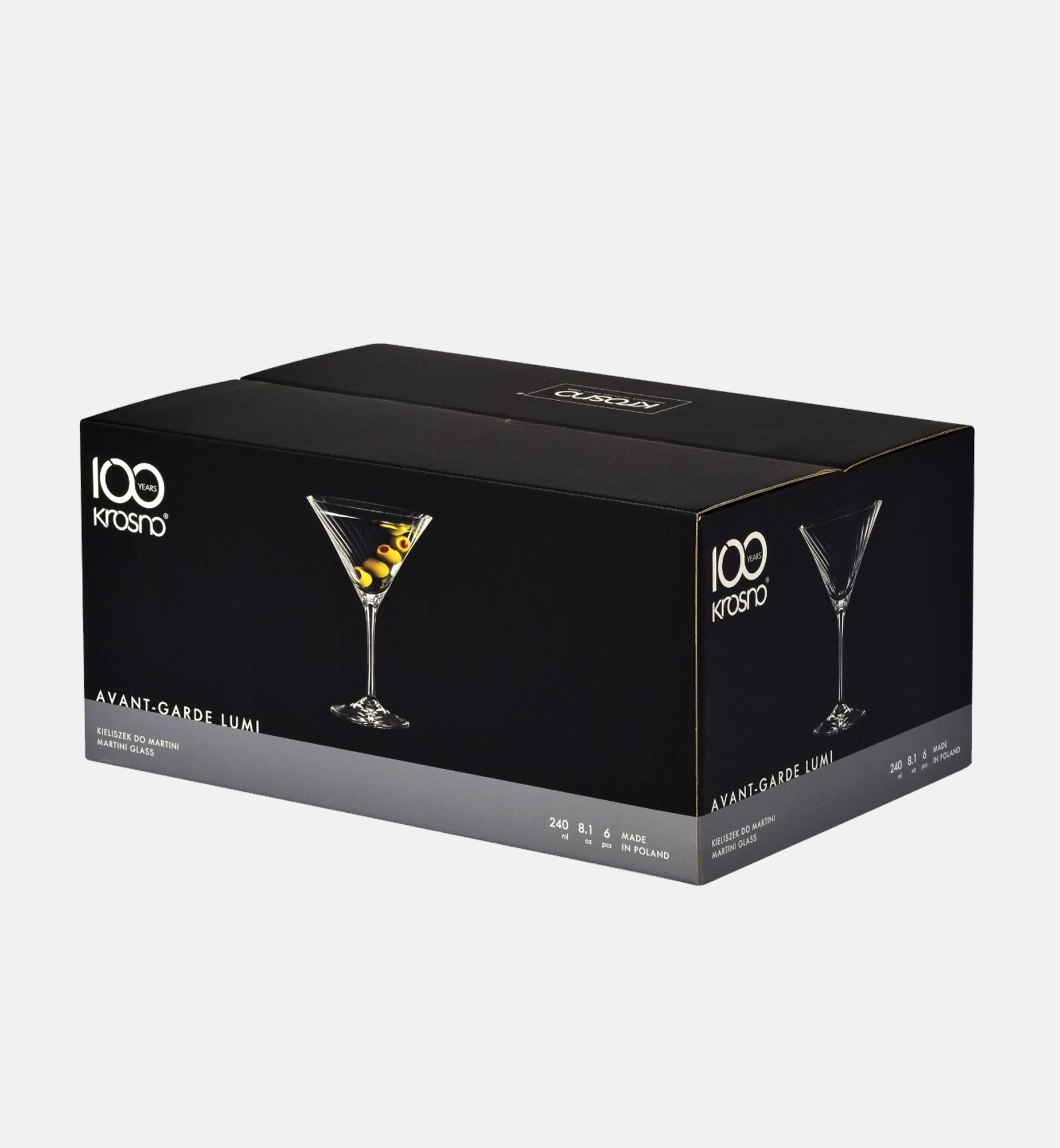 Kieliszki do martini 240 ml