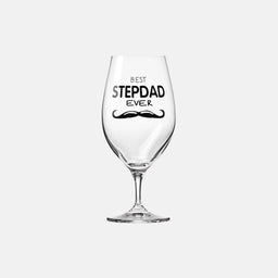 Pokal do piwa z dedykacją dla ojczyma BEST STEPDAD EVER 400 ml