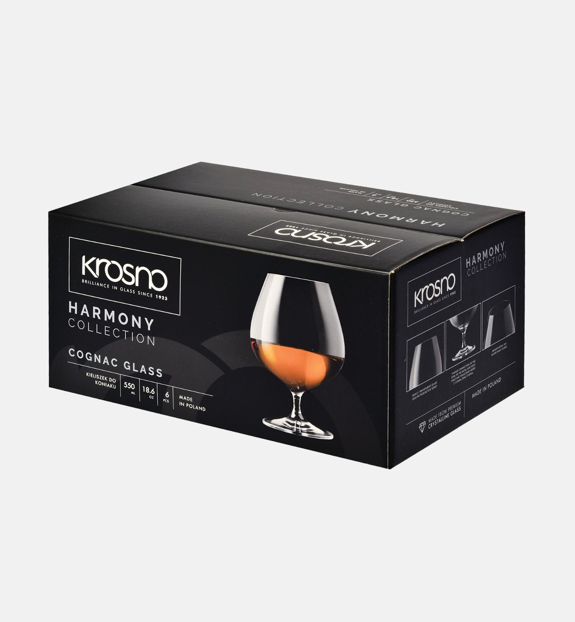 Kieliszki do koniaku 590 ml