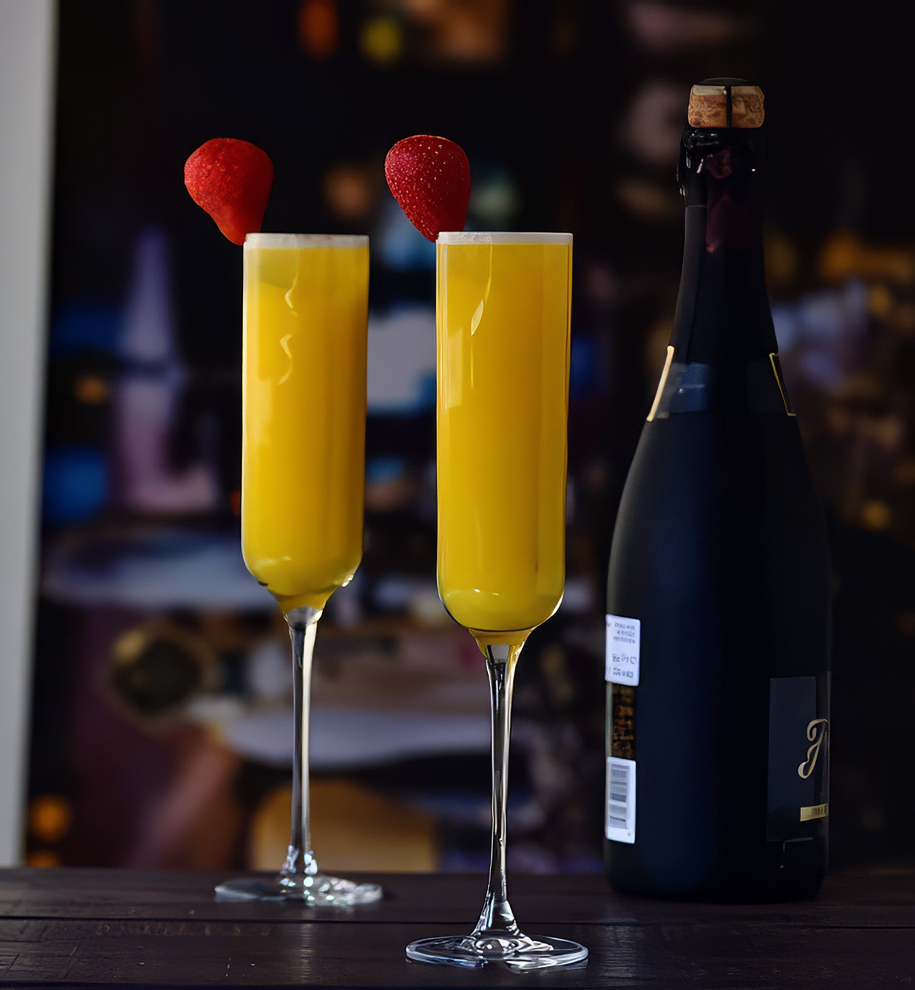 Champagne flutes