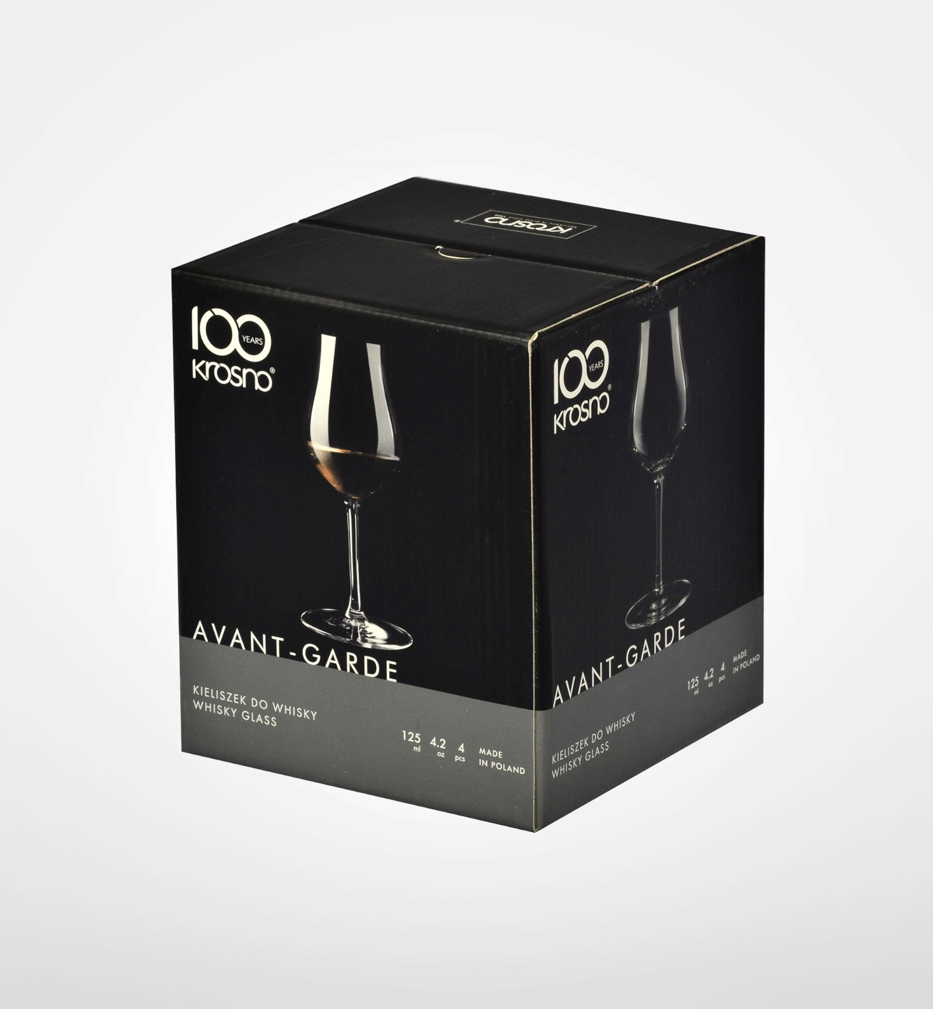 Avant-Garde Whiskey Tasting Glasses 125 ml