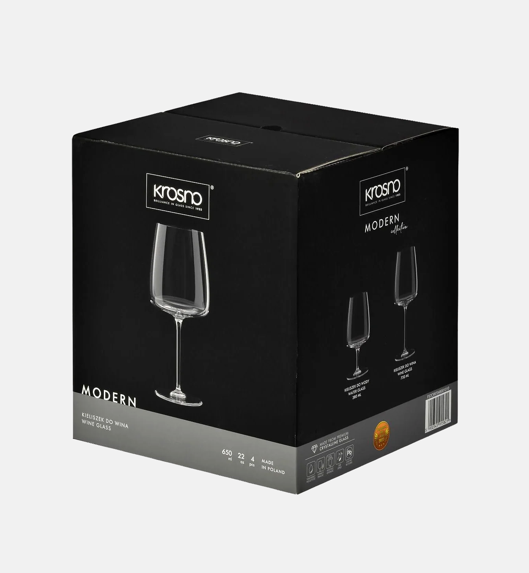 Kieliszki do wina 650 ml