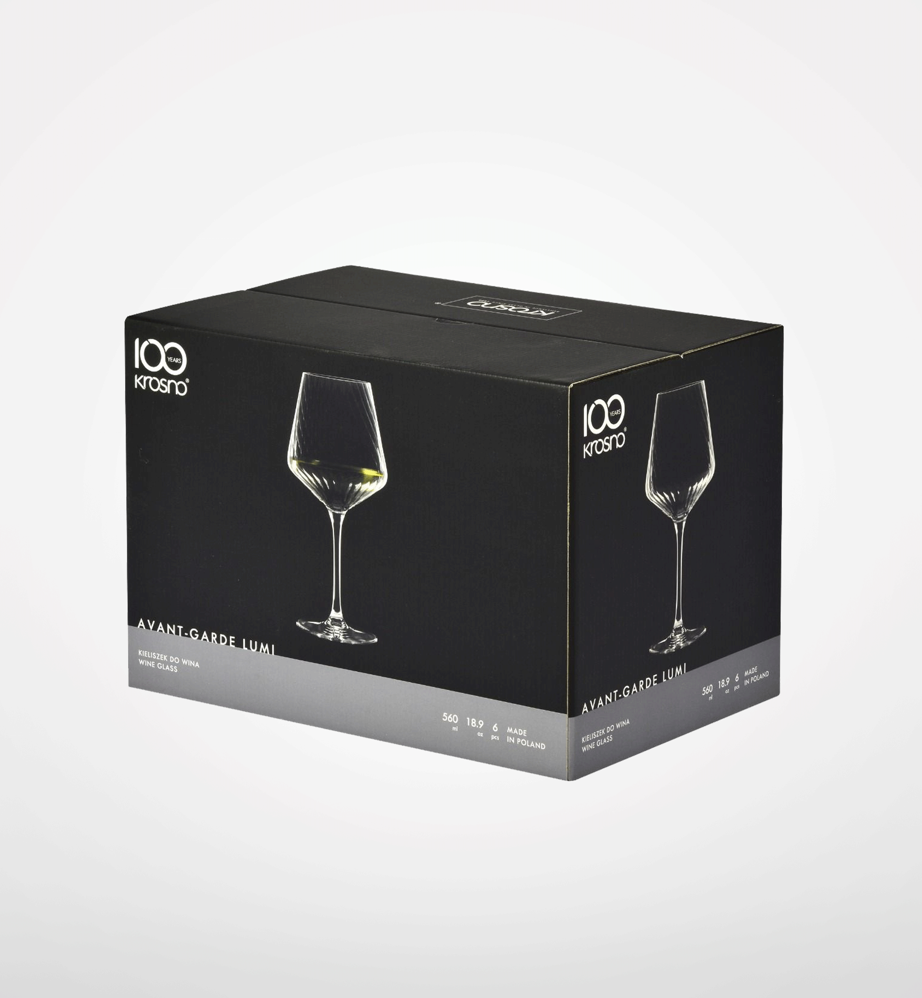 Kieliszki do wina białego Chardonnay 560 ml