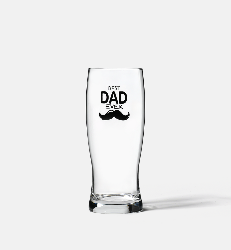 Szklanka do piwa z dedykacją dla ojca BEST DAD EVER 500 ml