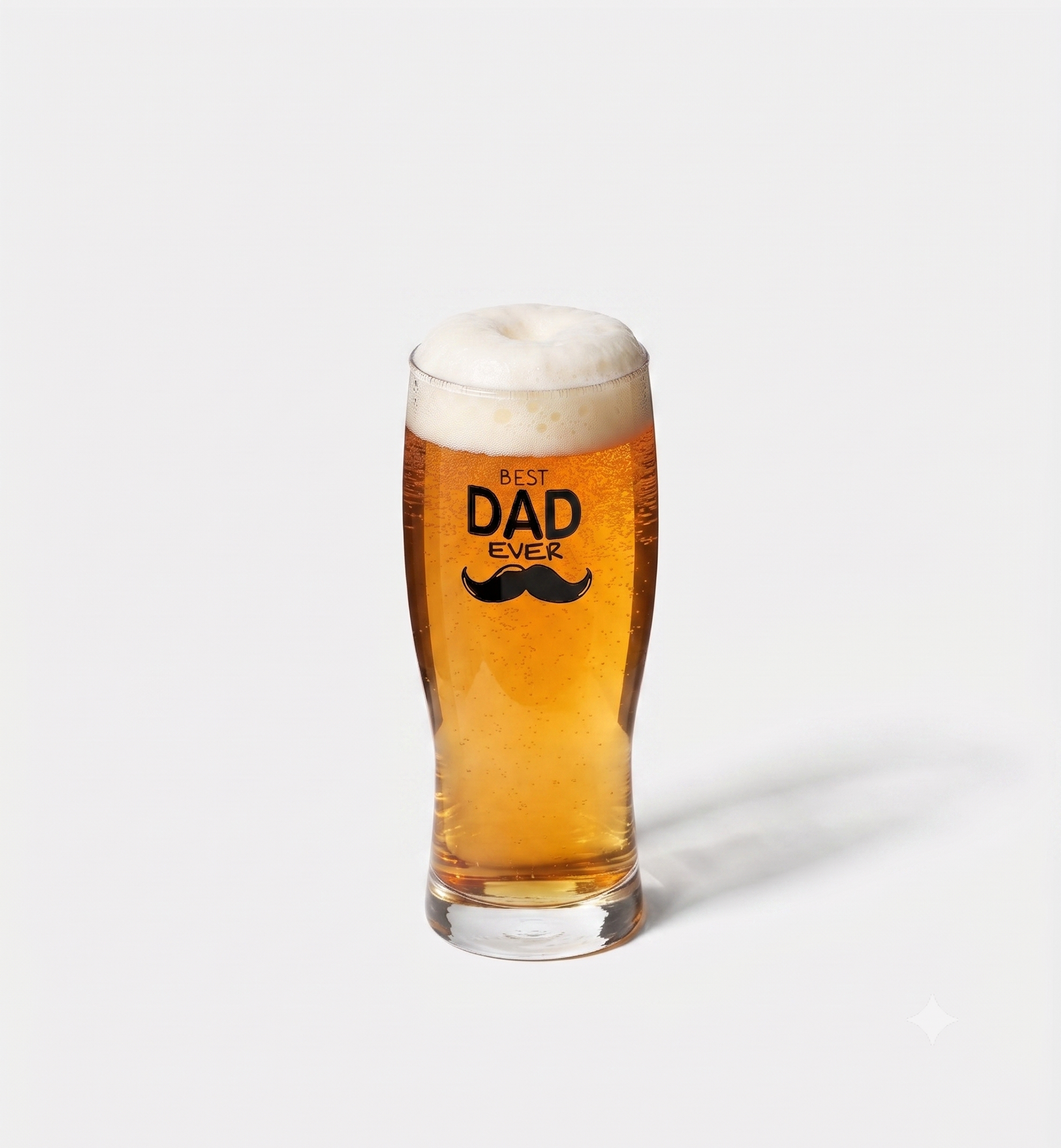Szklanka do piwa z dedykacją dla ojca BEST DAD EVER 500 ml