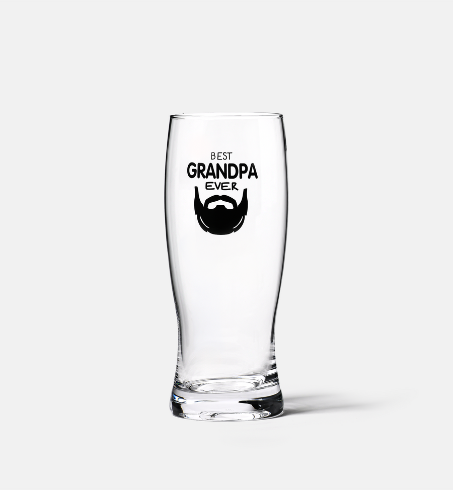Szklanka do piwa z dedykacją dla dziadka BEST GRANDPA EVER 500 ml