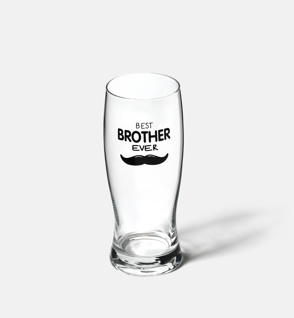 Szklanka do piwa z dedykacją dla brata BEST BROTHER EVER 500 ml