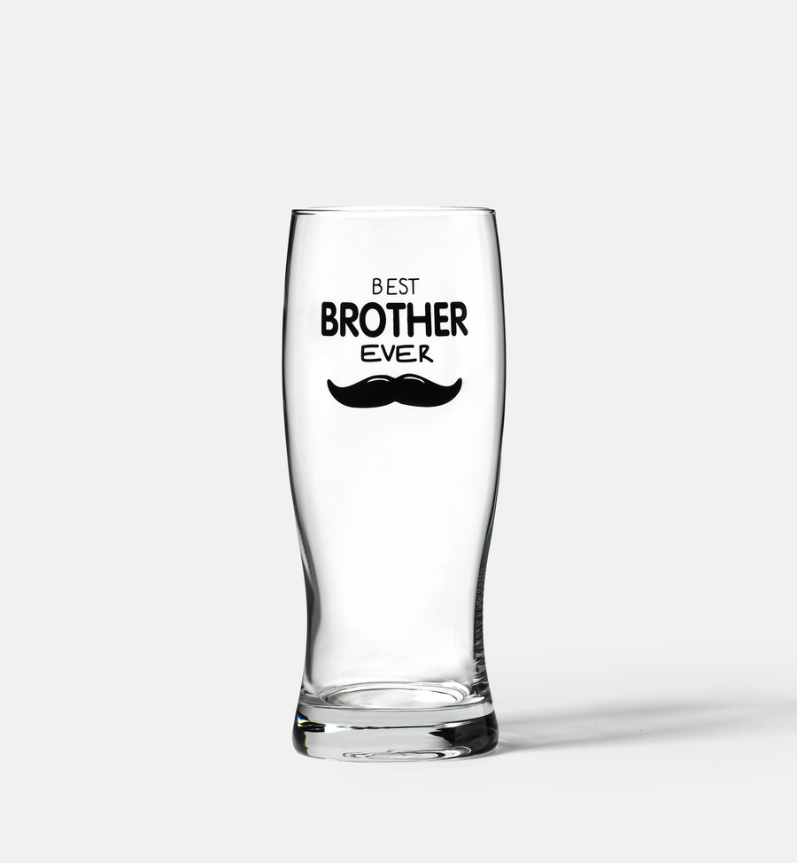 Szklanka do piwa z dedykacją dla brata BEST BROTHER EVER 500 ml