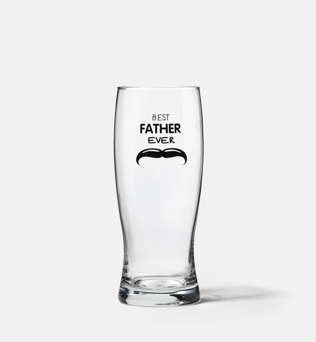 Szklanka do piwa z dedykacją dla taty BEST FATHER EVER 500 ml