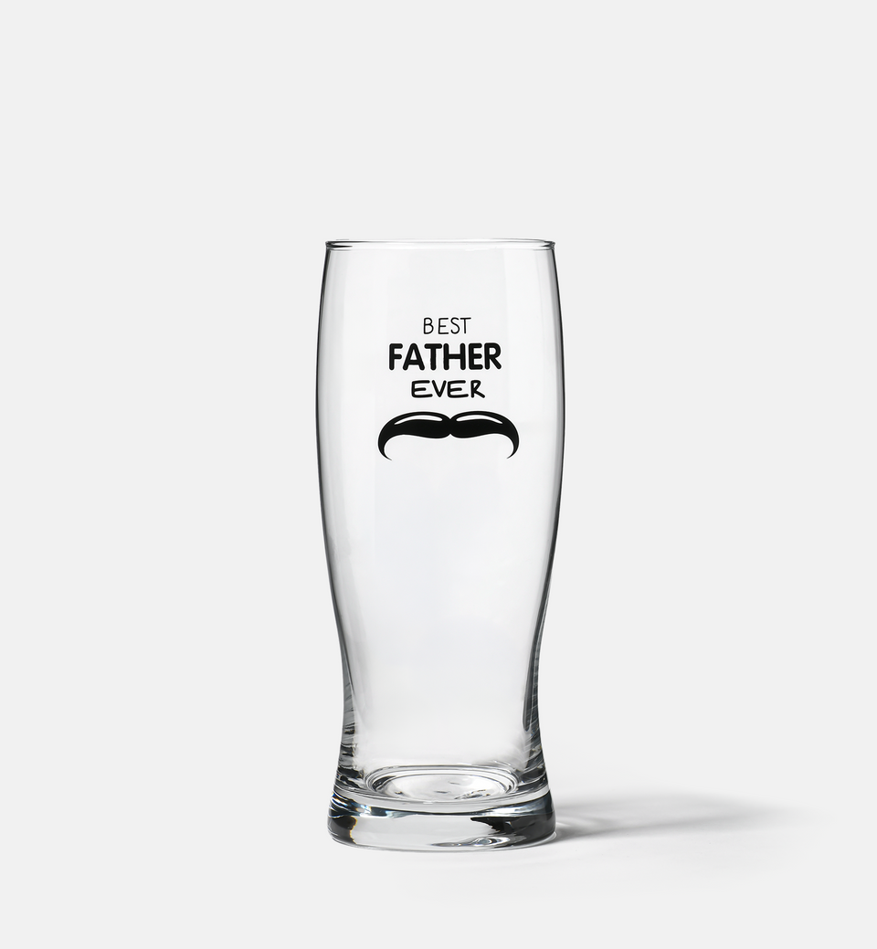 Szklanka do piwa z dedykacją dla taty BEST FATHER EVER 500 ml