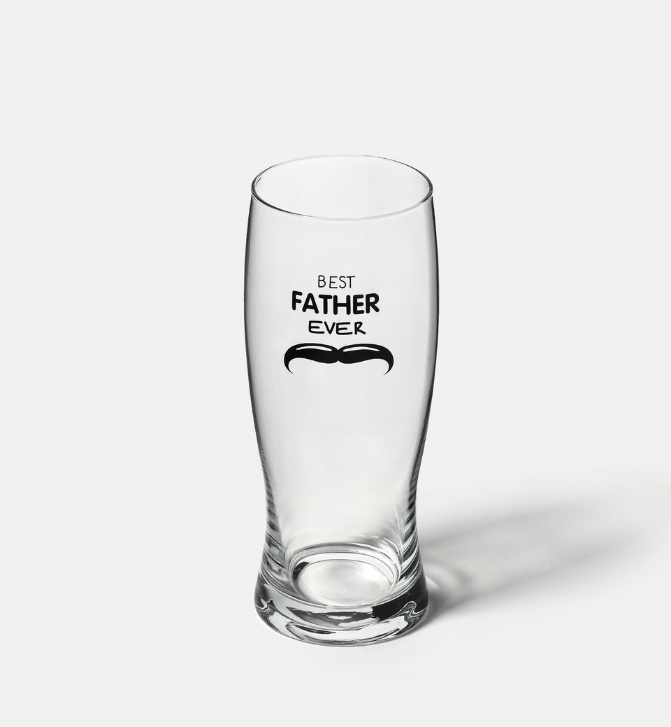 Szklanka do piwa z dedykacją dla taty BEST FATHER EVER 500 ml