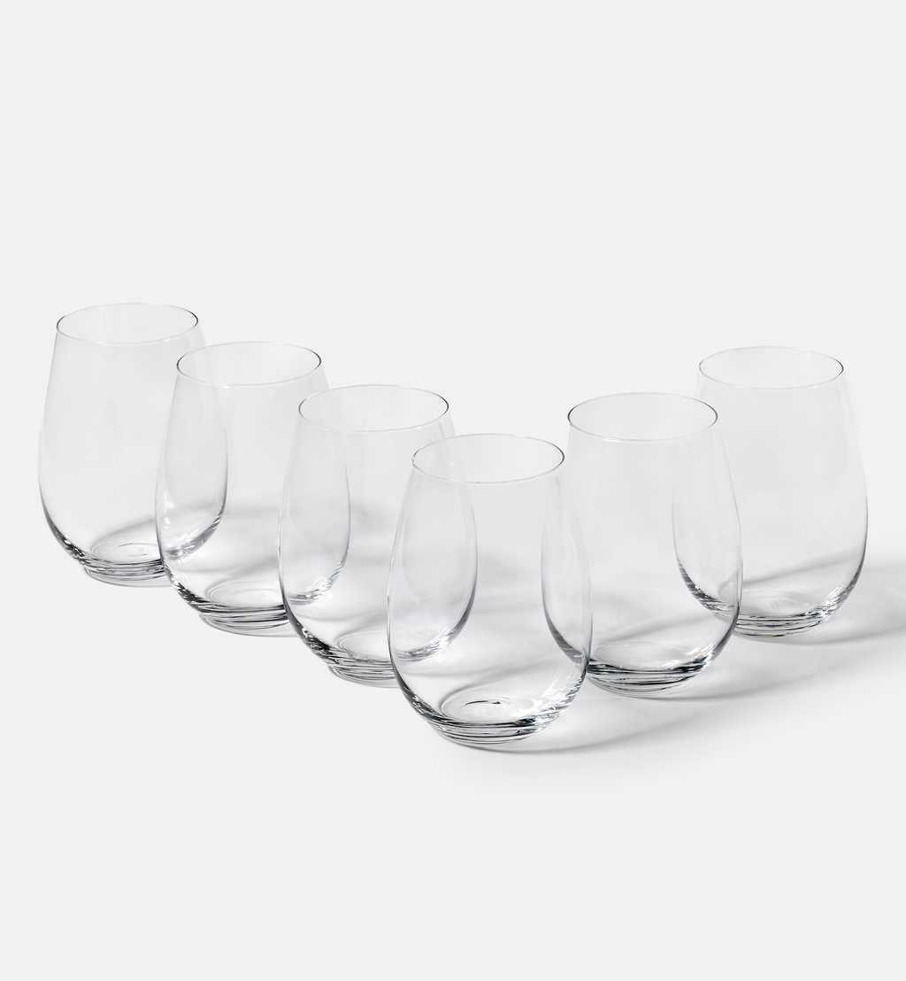 White wine glasses