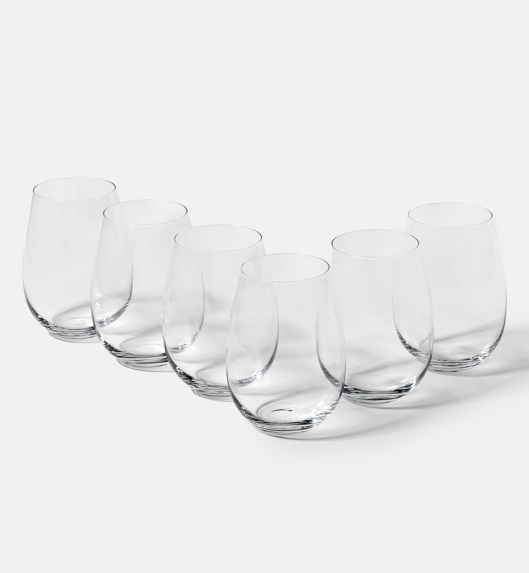 White wine glasses