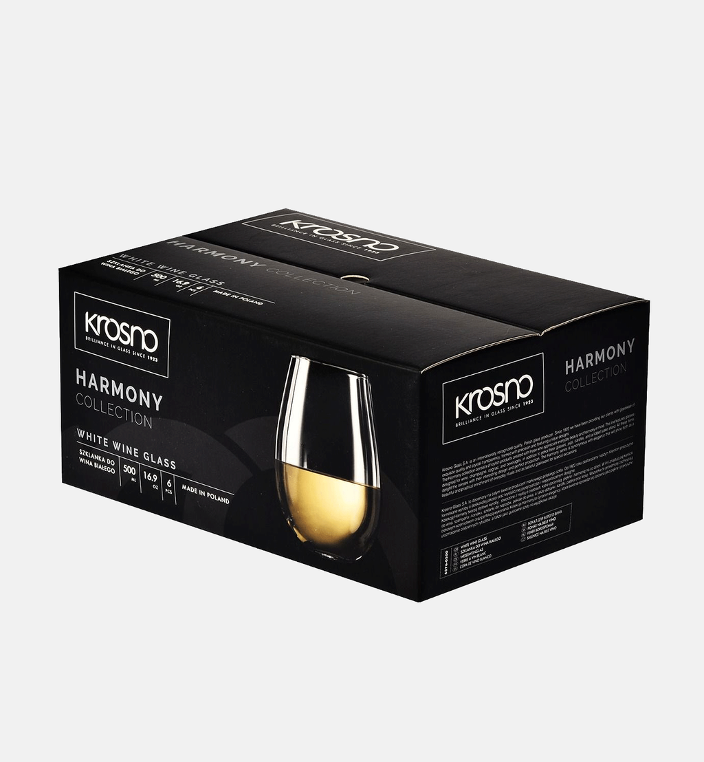 White wine glasses