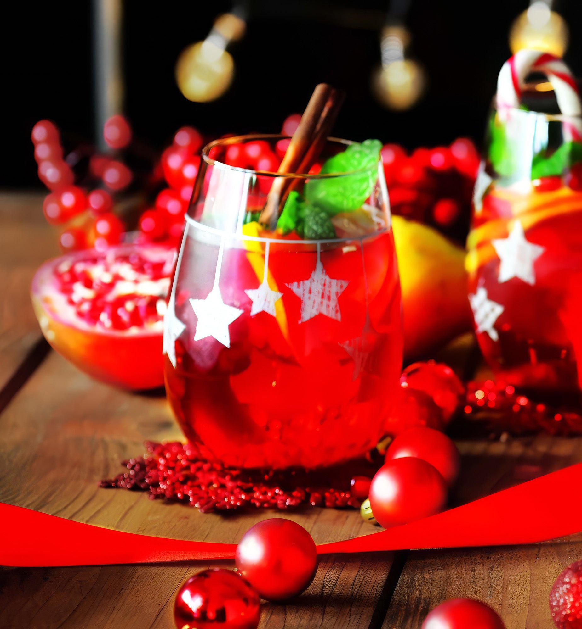 STAR glasses hanging silver stars