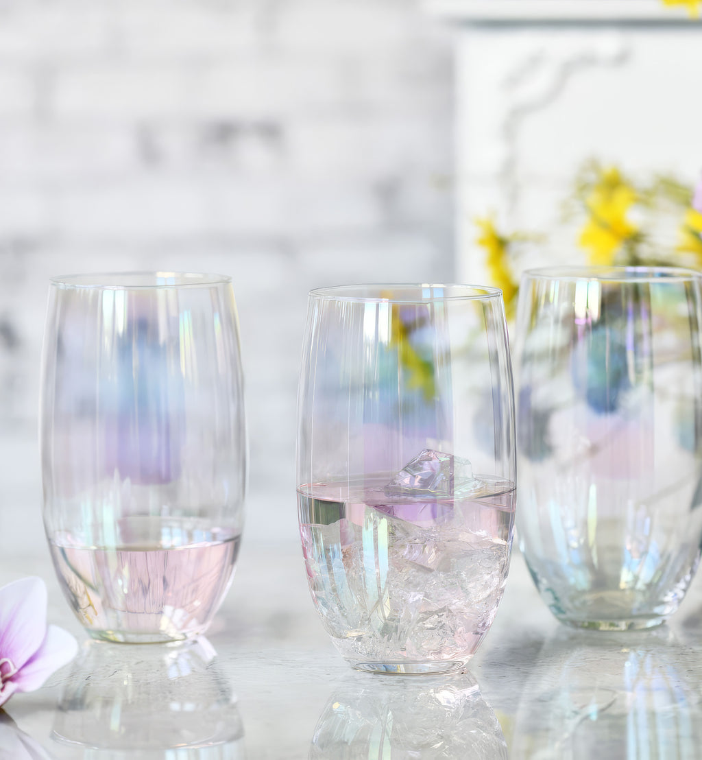 Opalizujące szklanki do napojów 510 ml