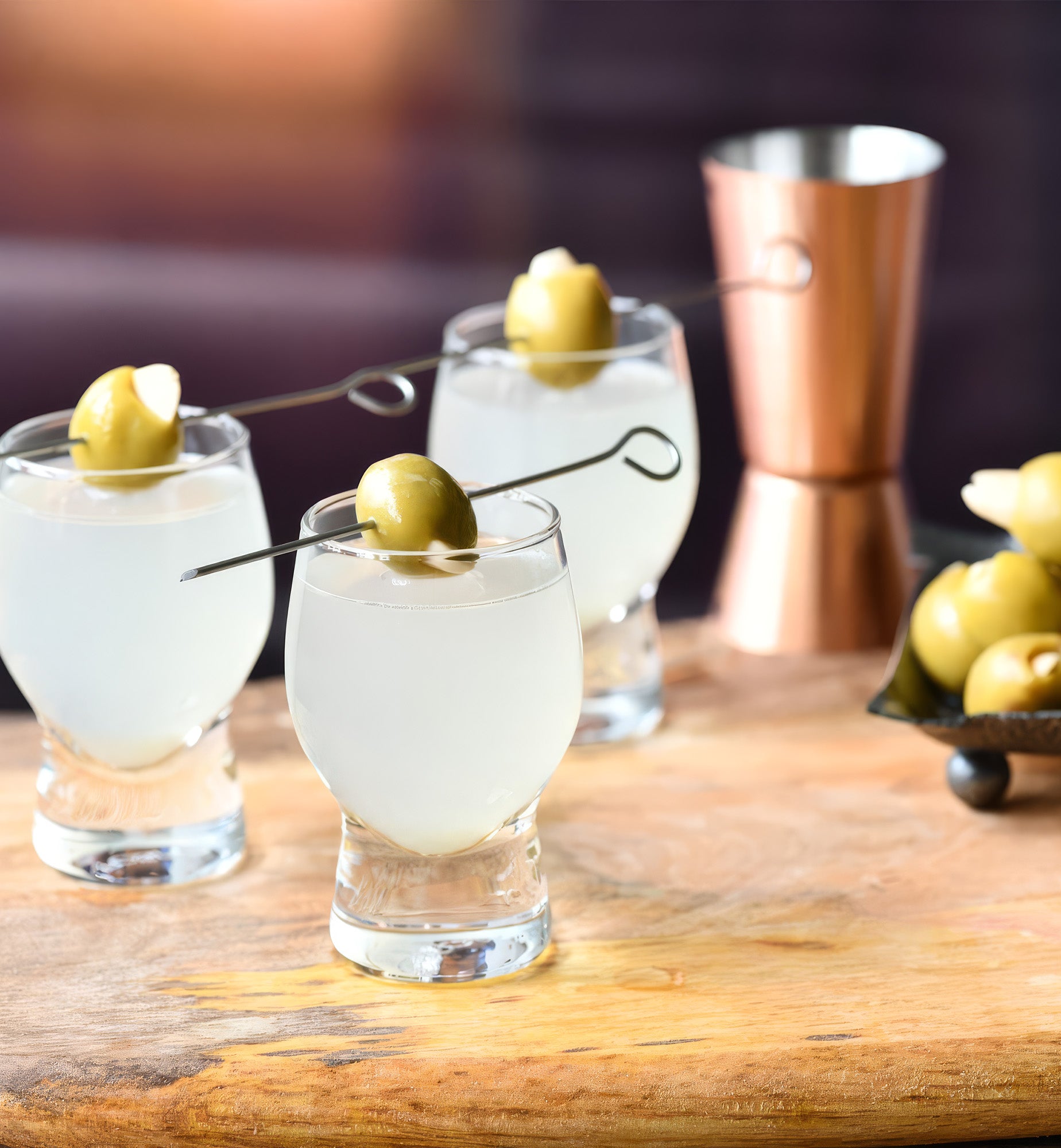 Shot glasses for vodka or liqueur 50 ml