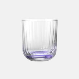 Ryflowane szklanki do wody Fioletowy 300 ml