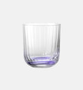 Ryflowane szklanki do wody Fioletowy 300 ml