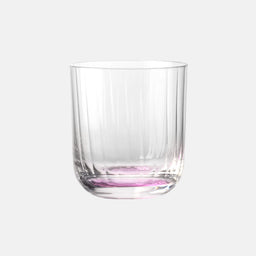 Ryflowane szklanki do wody Różowy 300 ml
