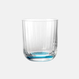 Ryflowane szklanki do wody Niebieski 300 ml