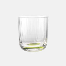 Ryflowane szklanki do wody Zielony 300 ml