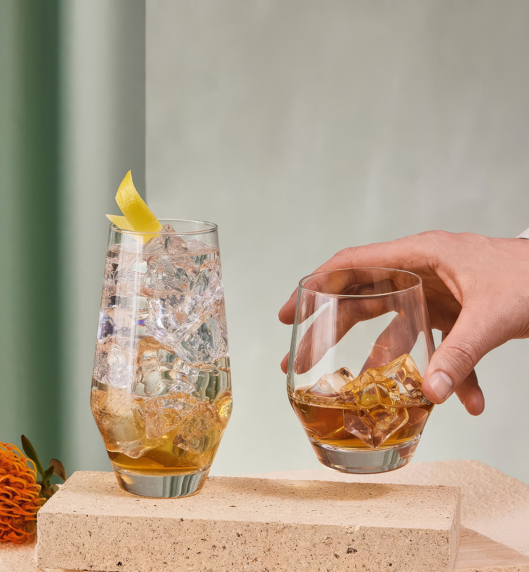 Szklanki long drink 450 ml