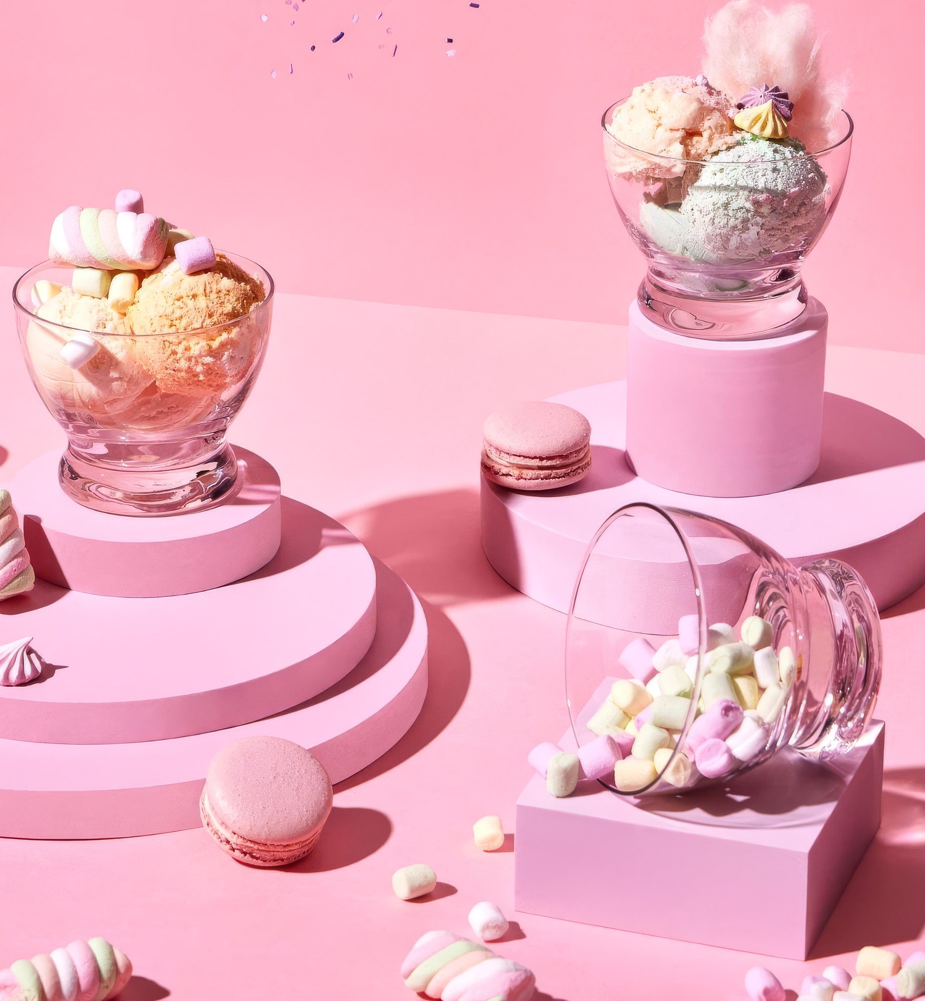 Ice cream or dessert bowls