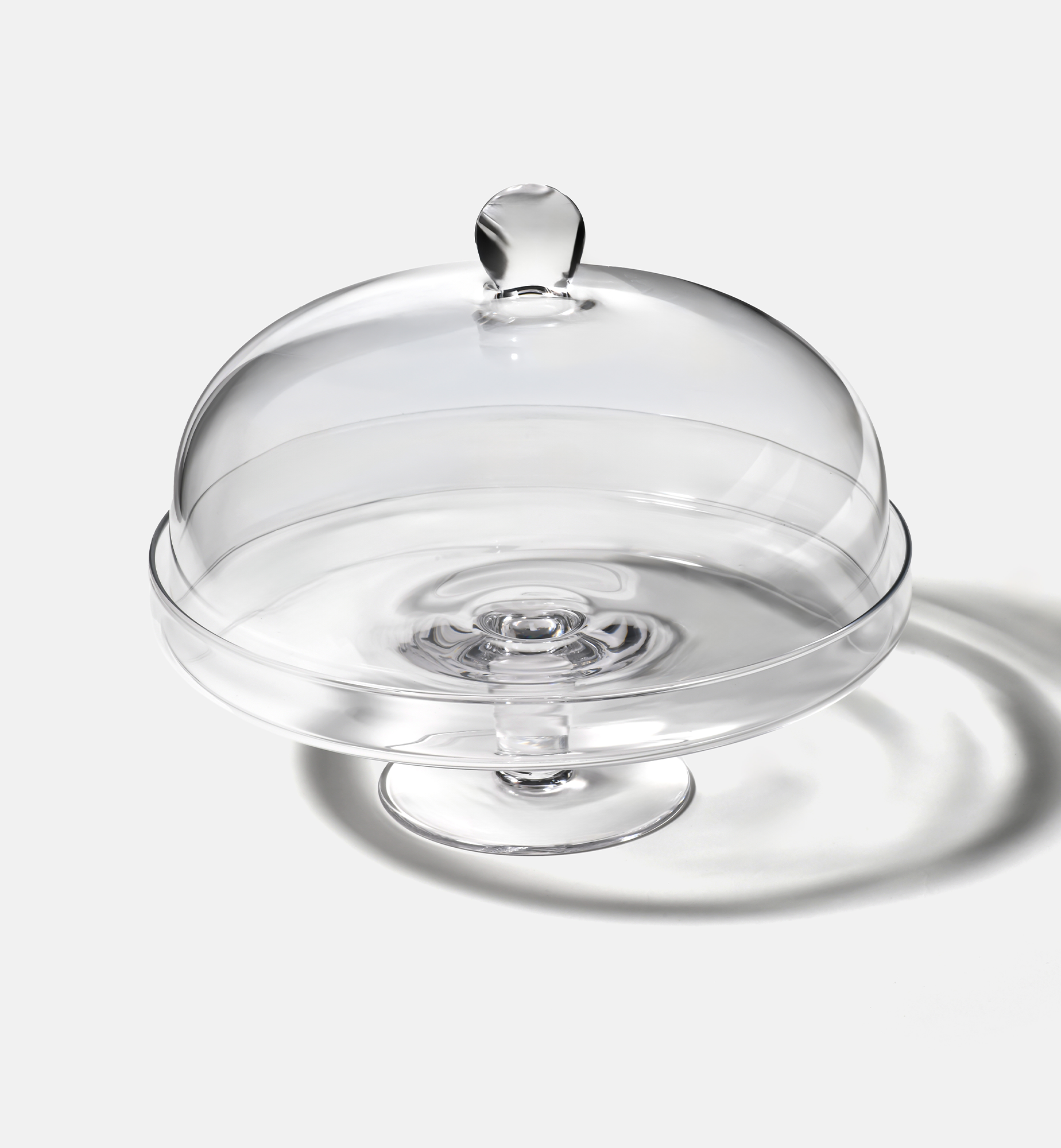 Cake stand with dome 28 cm