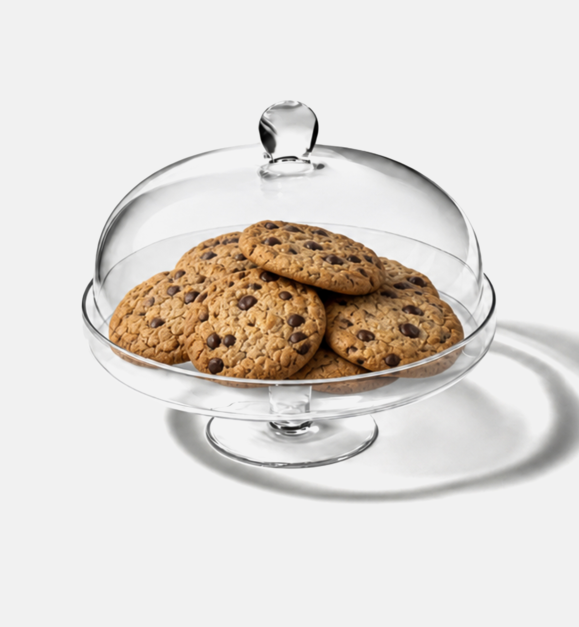 Cake stand with dome 28 cm