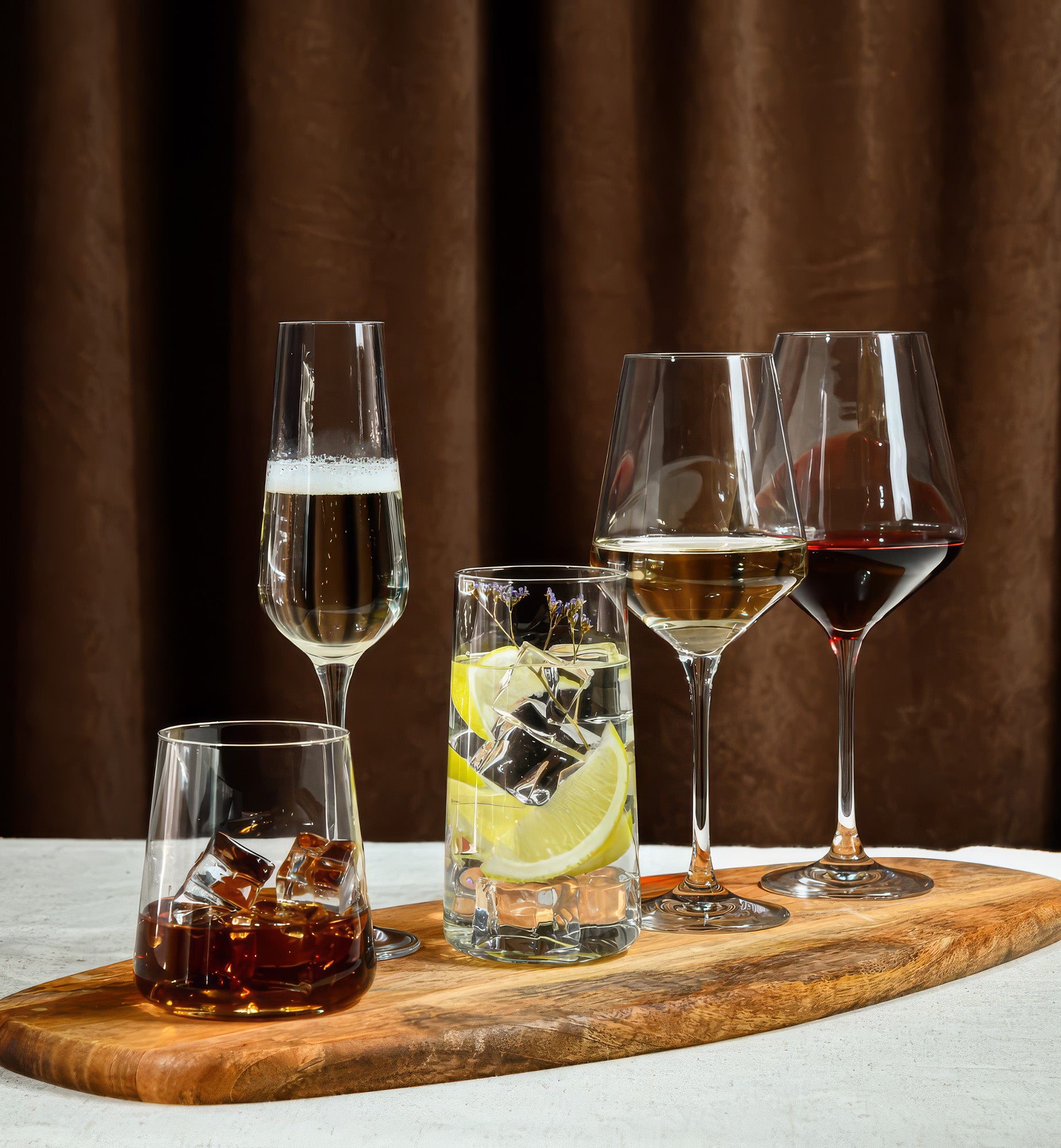 Avant-Garde Glassware Set (20 pcs)
