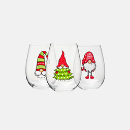 GOD JUL Christmas glasses (3 pcs)