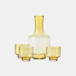 MOTHER EARTH Amber Water Set (4 pcs.)